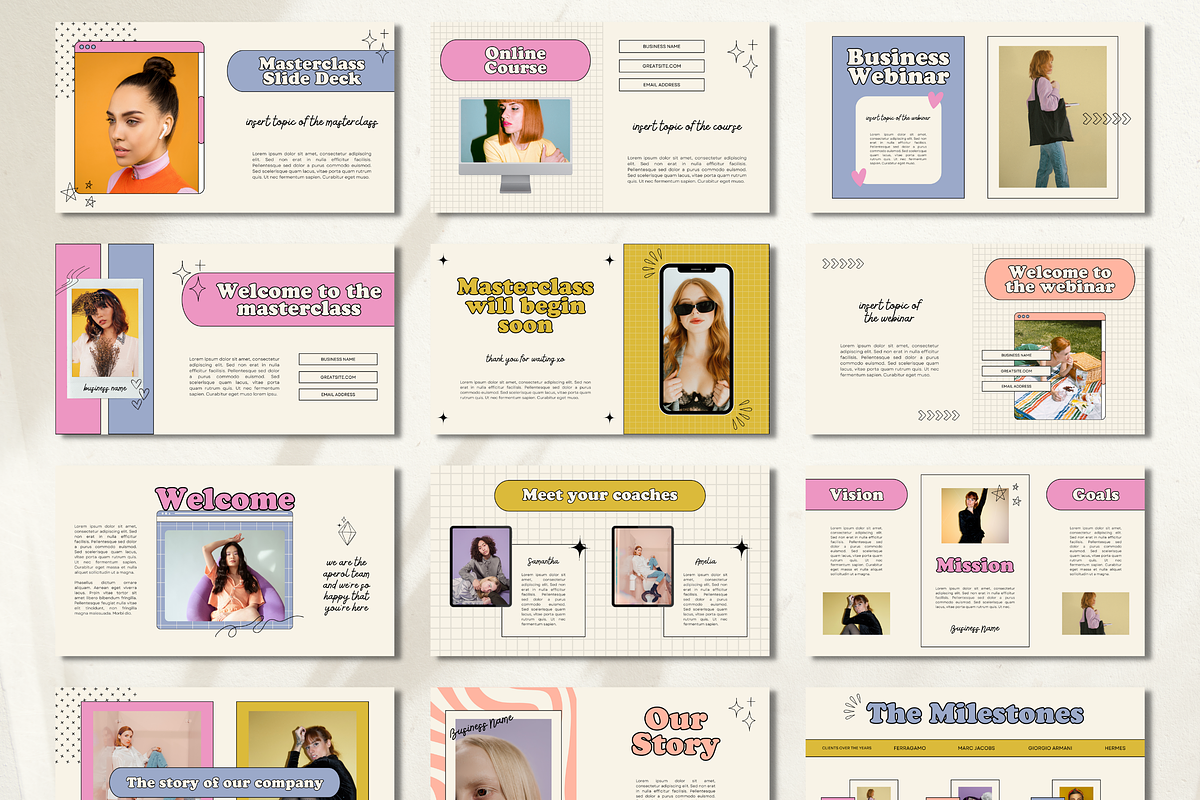 Canva Slide Deck Masterclass Webinar, a Presentation Template by ...