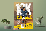 Run & Walk Flyer Templat, a Flyer Template by Boostock (Thumbnail 5 of 6)