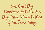 Rolling Ball Cursive - Hand Lettered, a Script Font by GG Design (Thumbnail 9 of 10)