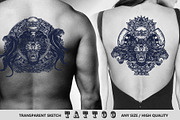 Black panthers tattoo, a Background Graphic by intueri (Thumbnail 6 of 12)