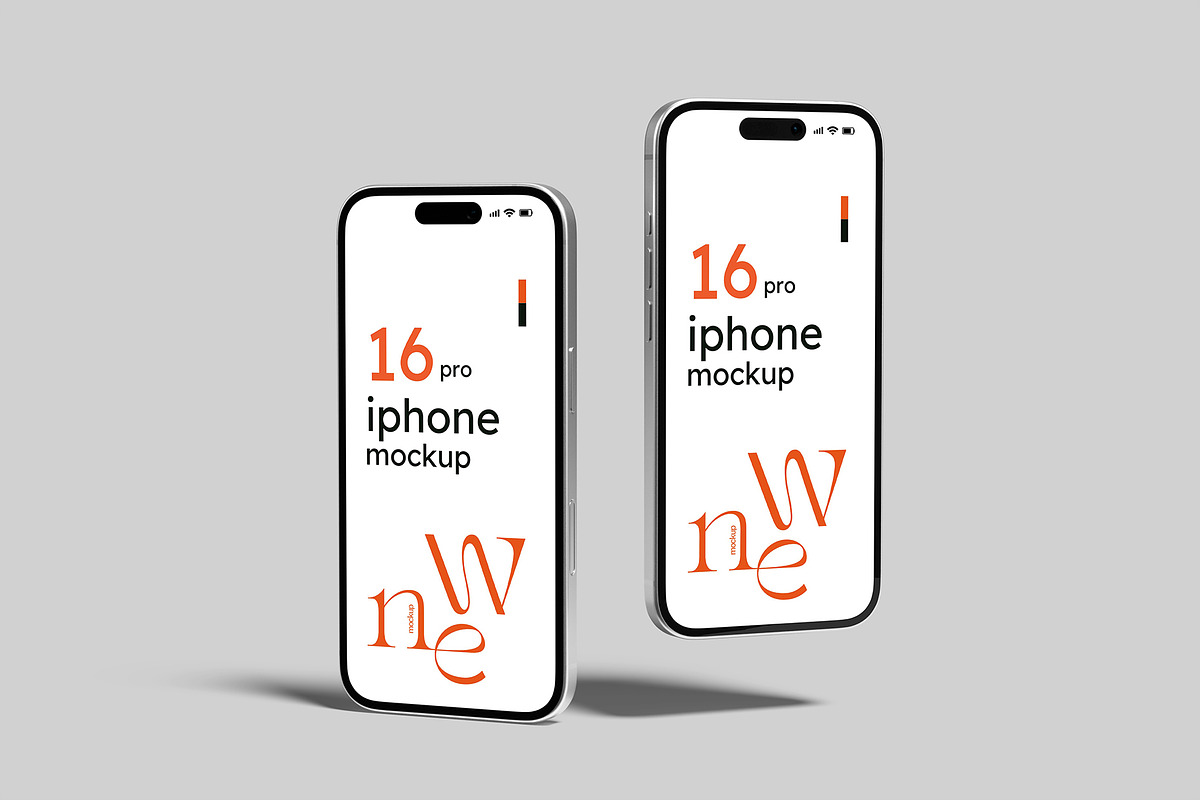 iPhone 16 Pro Mockup, an iPhone Mockup by Amigos__46 (Photo 9 of 10)