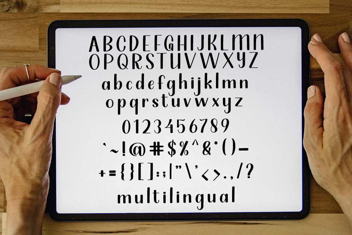 Handmade Farmhouse, a Sans Serif Font by Rotterlab Studio (Photo 10 of 10)