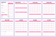 2026 That Girl Journal Bundle Canva, a Stationery Template by Mustafiz (Thumbnail 4 of 12)