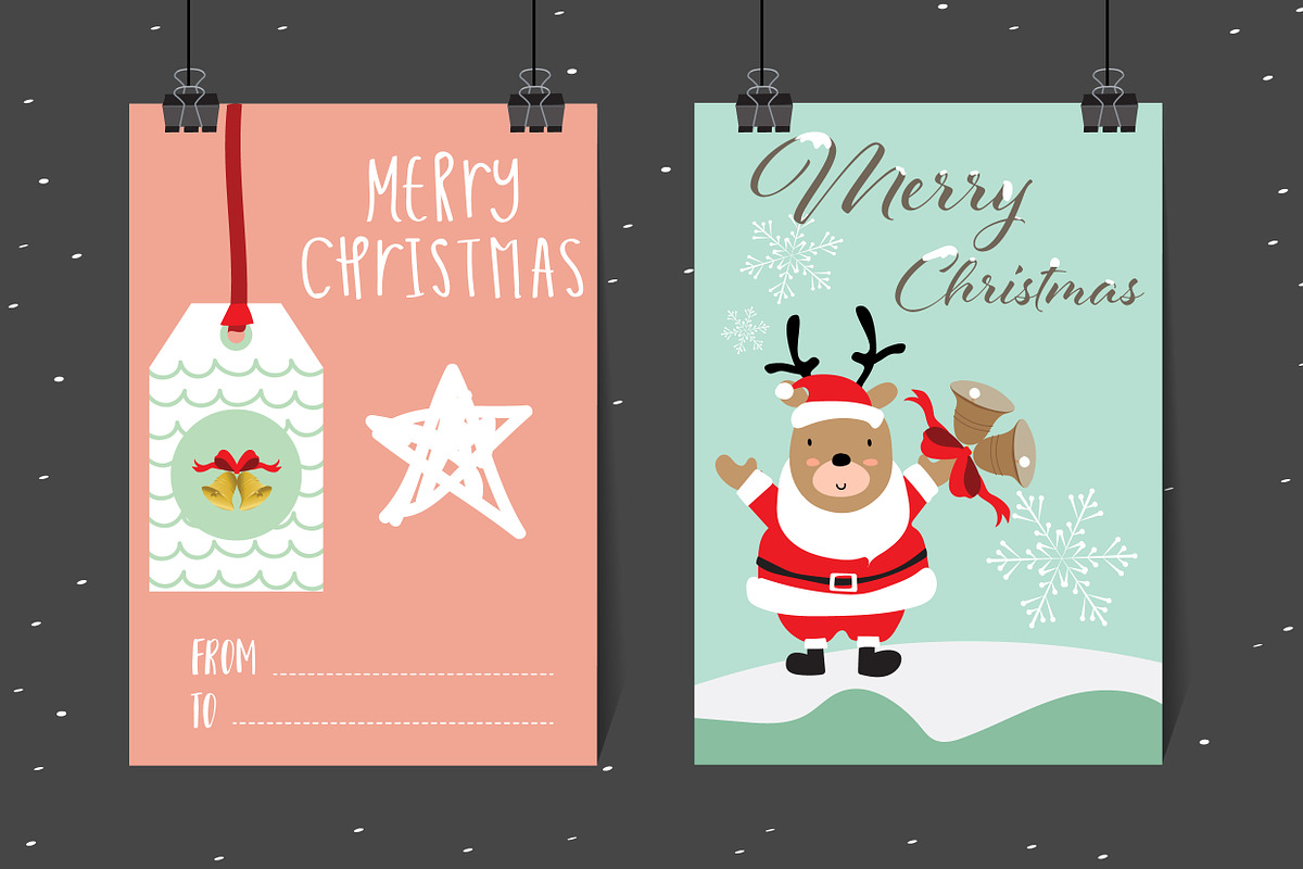 Cute Christmas Collection1#, a Card Template by Piixypeach (Photo 2 of 3)