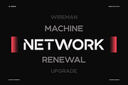 GC Tenwork - Modern Tech Sans, a Sans Serif Font by Glyphonic (Thumbnail 5 of 15)