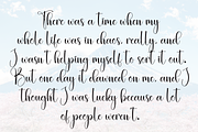 Ashley | Script Font, a Handwritten Font by Scratchones (Thumbnail 6 of 9)