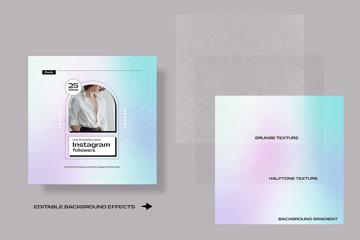 Instagram Creator Kit - PS & Canva, a Social Media Template by Imagination Area (Photo 9 of 10)