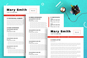 Eye-Catching Resume Design, a Stationery Template by ResumeInventor (Thumbnail 3 of 7)
