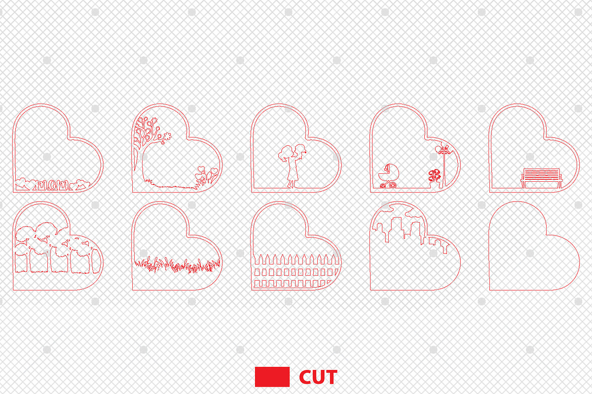 3D Multilayer Mothers Day Svg, a Pattern Graphic by Lasercutiny (Photo 2 of 2)
