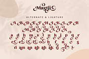 Mastji, a Serif Font by Wildan Type (Thumbnail 10 of 12)