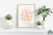 Happy Easter Png, Boho Floral Easter, an Illustration by Craft Nest (Thumbnail 5 of 6)
