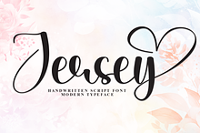 Jersey | Script Font