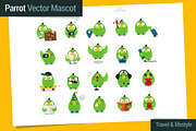 Parrot - Vector Website Mascot, an Animal Illustration by wowu (Thumbnail 3 of 5)