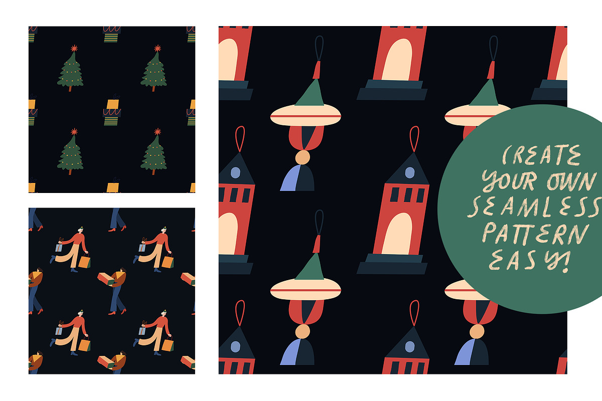 Hand Drawn Christmas Collection, an Object Graphic by Anny (Photo 11 of 17)