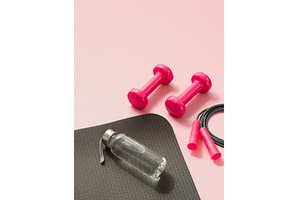 Fitness concept. Sport mat, a Sports & Recreation Photo by Fascinadora