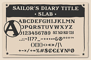 Sailors Diary Font Bundle, a Sans Serif Font by BAD TASTE (Thumbnail 9 of 14)