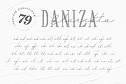 Daniza Claretta - Serif and Signatur, a Script Font by Inspiratype (Thumbnail 10 of 11)