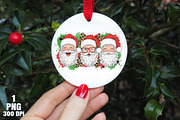 Preppy Brushstroke Christmas Santa P, an Illustration by Daily.Designs (Thumbnail 8 of 10)