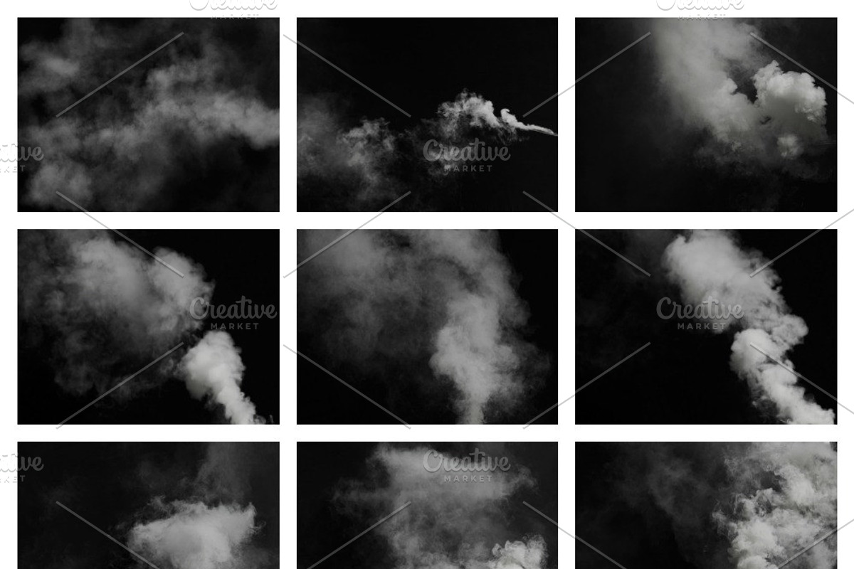 Smoke overlays, an Object Graphic by ArtuscoDesign (Photo 3 of 4)