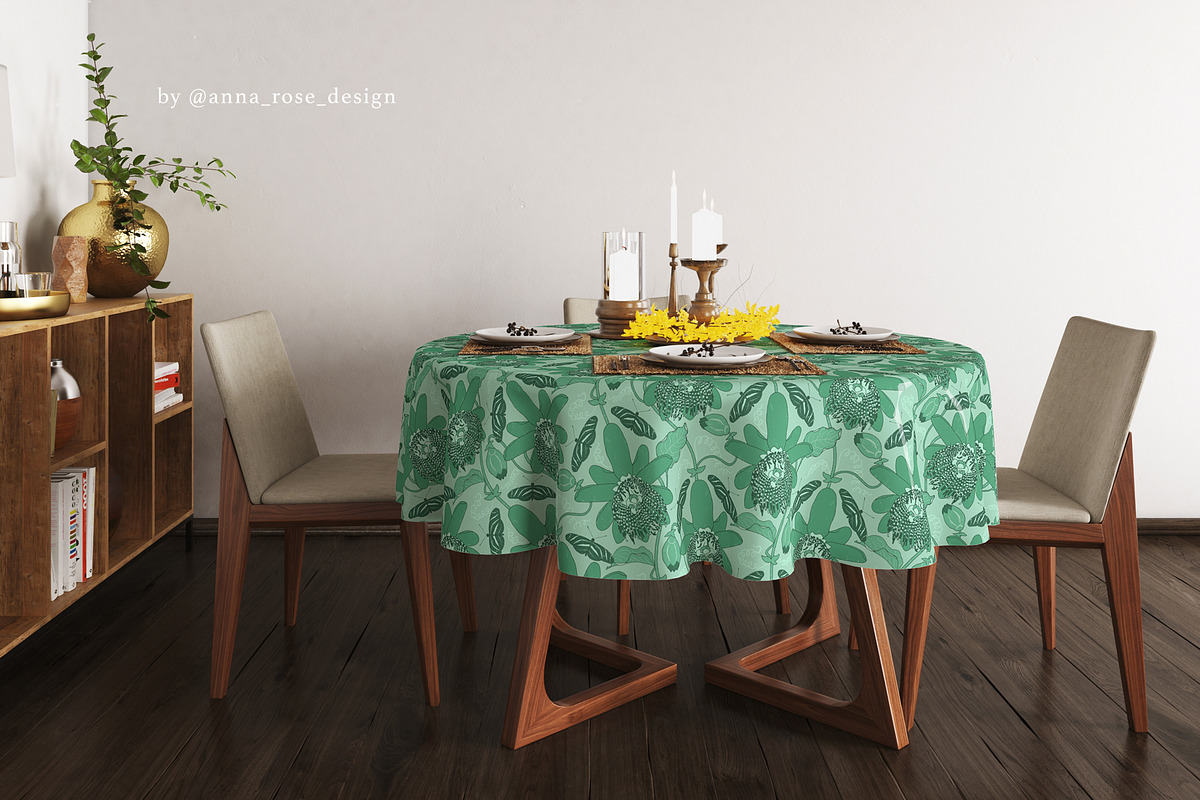 Hothouse Passiflora Butterfly Print, a Pattern Graphic by Rose Design (Photo 8 of 9)