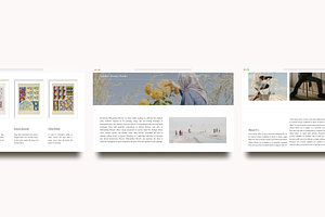 Modern Squarespace Template