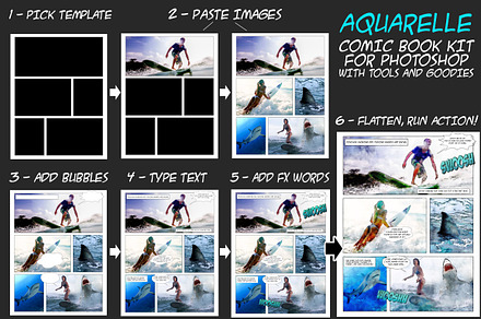 Aquarelle Comic Book Creator