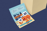 Lobster Beach Baby Shower Invitation, an Invitation Template by Esensifiksi.studio (Thumbnail 4 of 4)