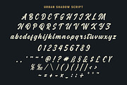 Urban Shadow a Modern Sport Font, a Sans Serif Font by Blankids Studio (Thumbnail 6 of 13)