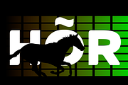 Equines Display Bold-Italic Pack, a Sans Serif Font by Attractype (Thumbnail 5 of 6)