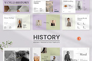 World History Quiz Presentation, a Presentation Template by KreateTribe (Thumbnail 1 of 6)