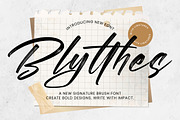 Blytthes, a Font by operatype.co (Thumbnail 1 of 15)