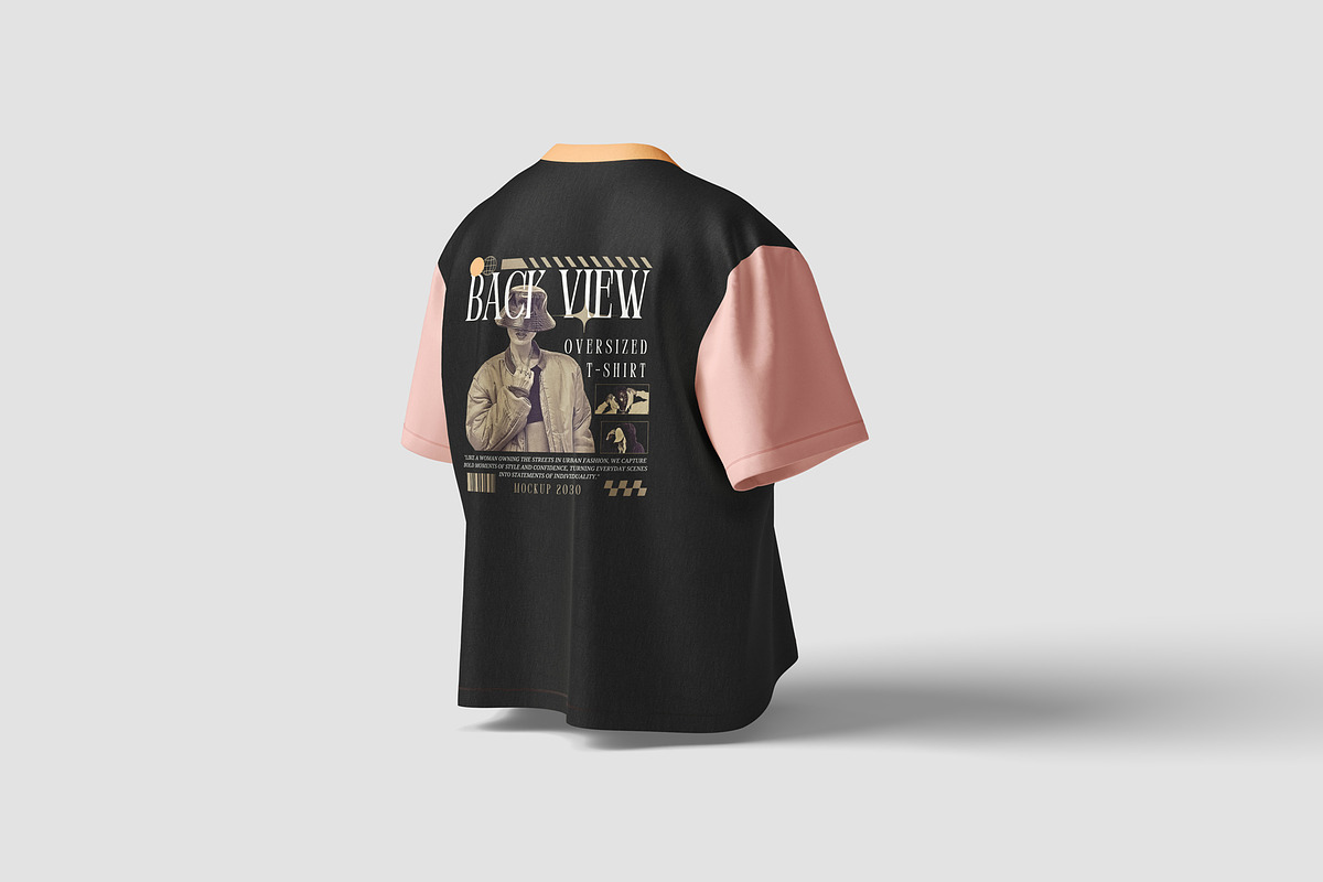 Oversize T-Shirt Mockup, a Shirt Mockup by graphiccrew (Photo 10 of 11)