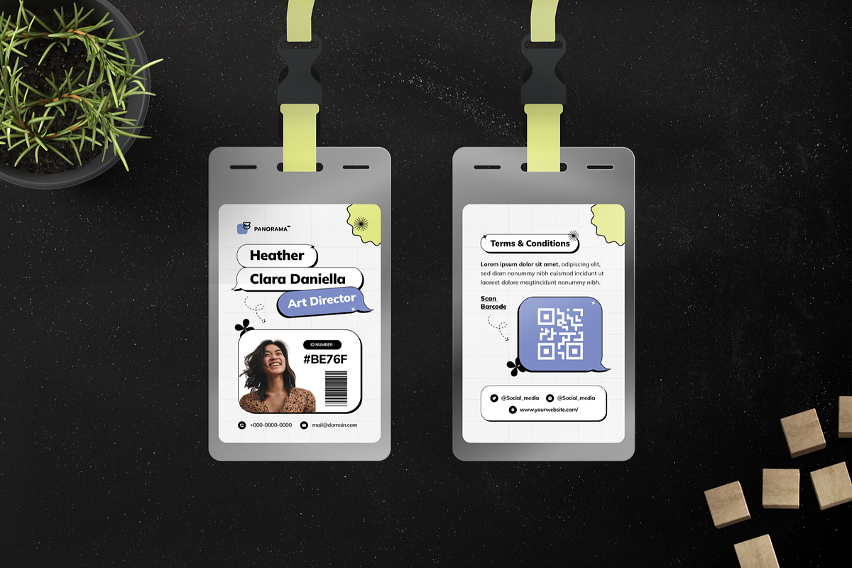 Elysian Simple Creative ID Card, a Card Template by Annora Studio (Photo 2 of 3)