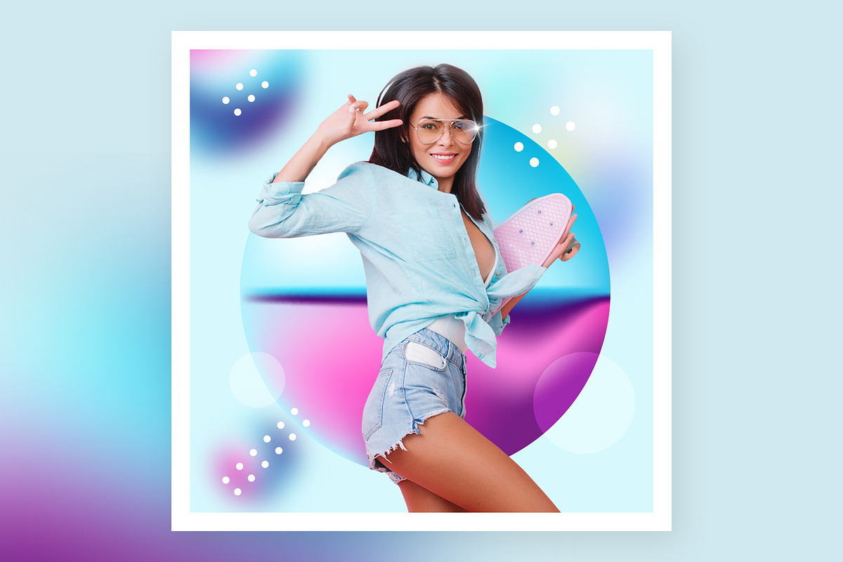 Crazy gradients spheres collection, a Texture Graphic by VitalexStudio (Photo 6 of 7)