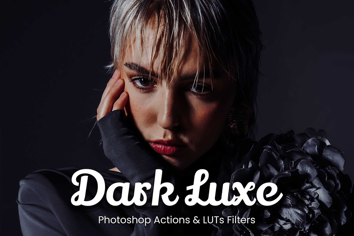 30 Dark Luxe Photoshop Collection, an Action Add-On by 3Motional (Photo 1 of 11)