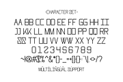 Thunderbolt - Minimalist Display Fon, a Sans Serif Font by Pian45 Studio (Thumbnail 2 of 6)