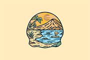 Tropical Escape, an Object Illustration by nomlimo.com (Thumbnail 1 of 2)