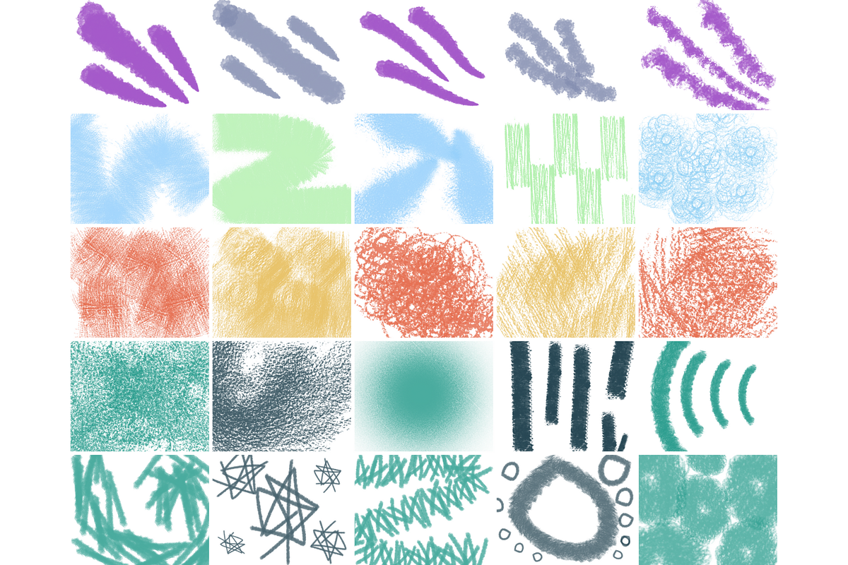 Digital Brushes for Photoshop, a Brush Add-On by Velo Graphic Studio (Photo 9 of 10)