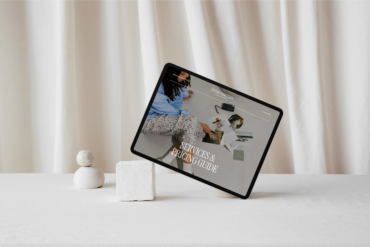 Pricing Guide Template | Canva, a Presentation Template by Rosetta Lane Design (Photo 7 of 9)