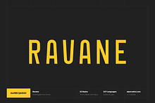 Ravane Font Family - 22 Fonts