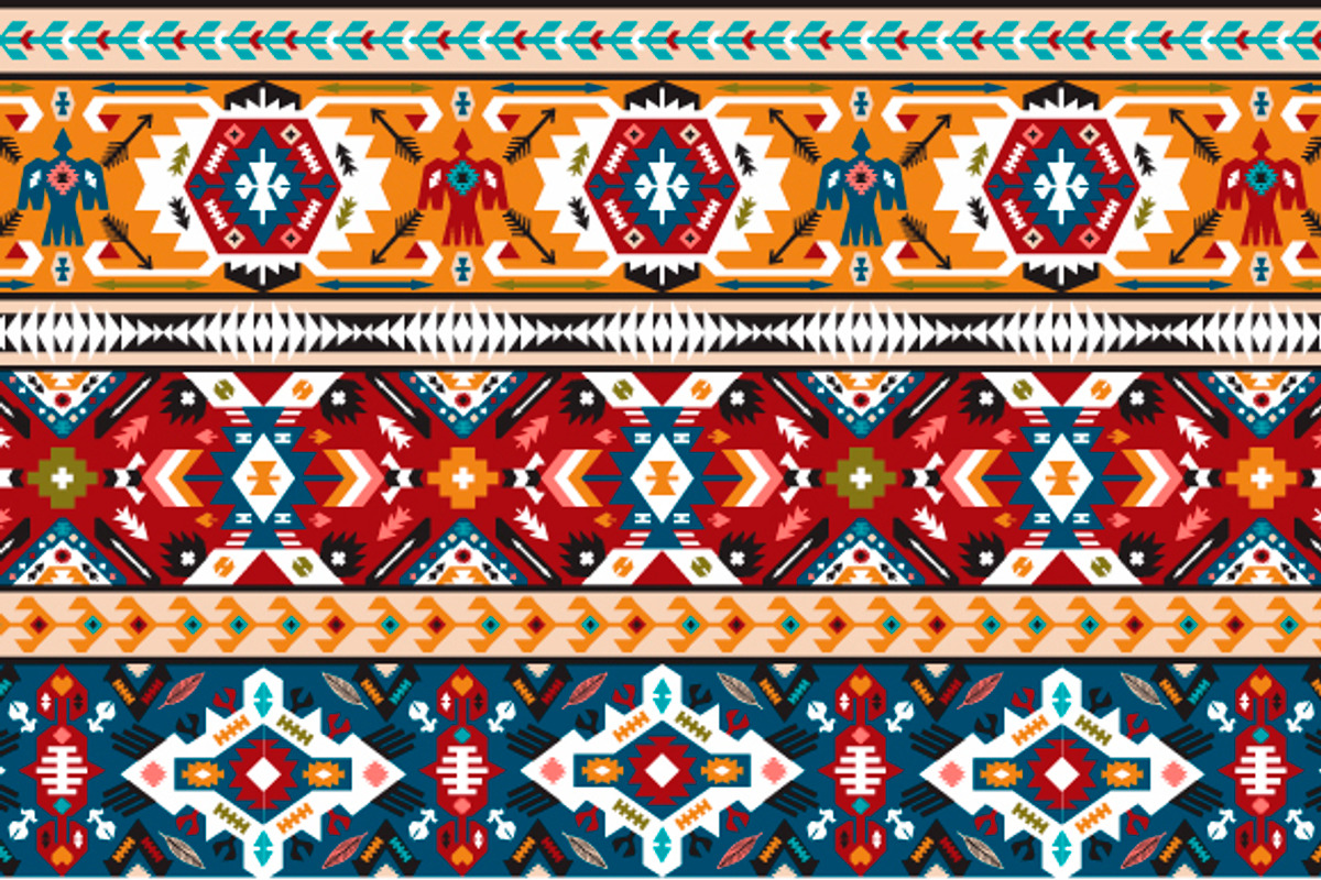 Collection of Tribal Patterns, a Pattern Graphic by tomuato (Photo 3 of 4)