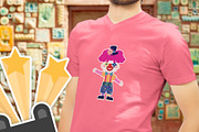 Circus Digital Clip Art, a Person Illustration by Cozy Cat Design (Thumbnail 6 of 6)