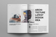 Architecture Magazine Layout, a Magazine Template by E-Type (Thumbnail 4 of 7)