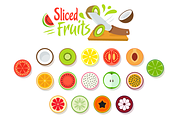 Fresh Fruits vector objects, a Food Illustration by dimpo ⚡️ ART ® (Thumbnail 3 of 4)