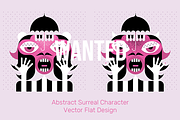 Surreal Vector Character Design, an Illustration by danjazzia (Thumbnail 1 of 2)
