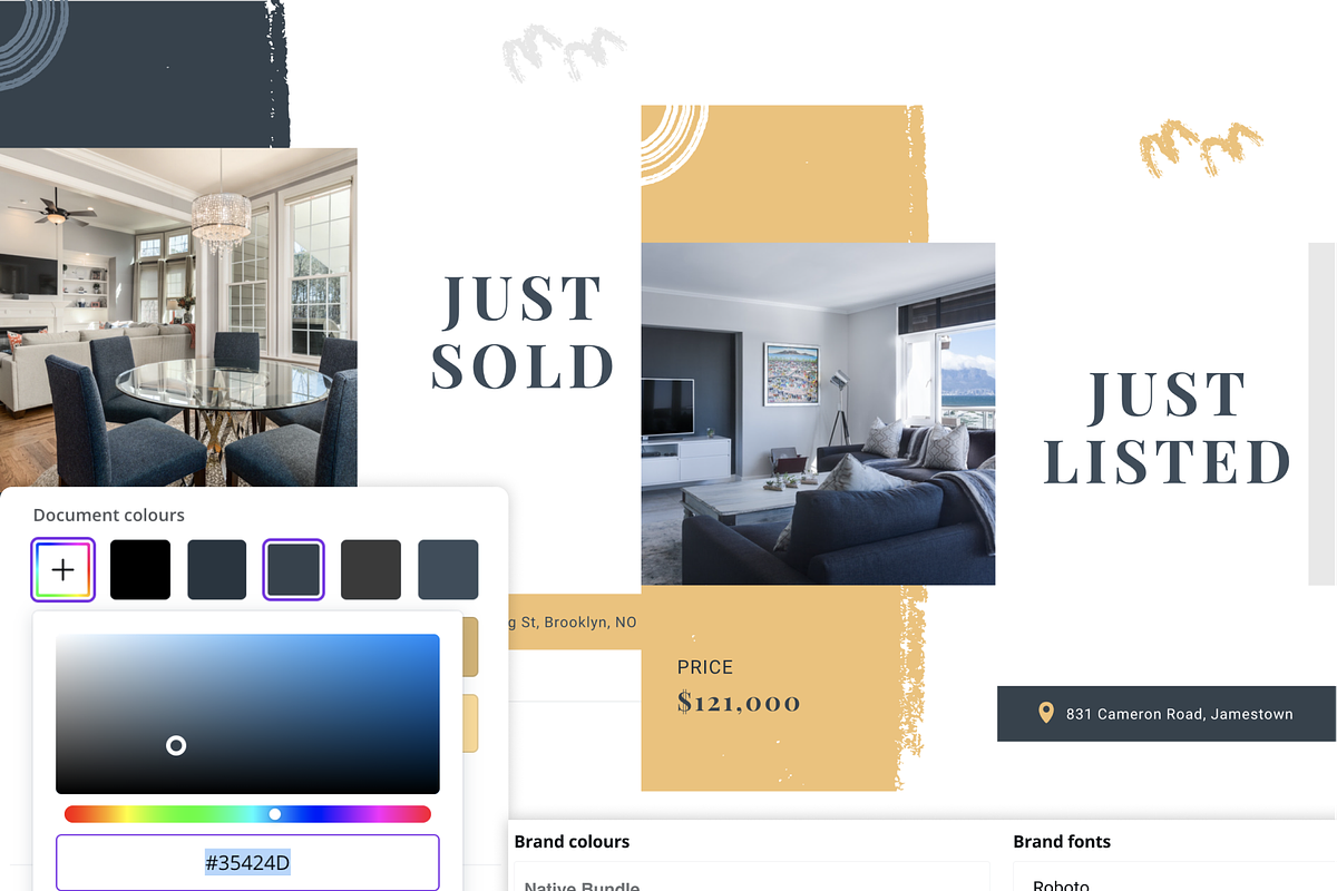 50 Canva Instagram Realtor Templates, a Social Media Template by Estatik Designs (Photo 9 of 11)