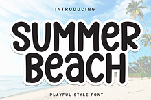 Summer Beach | Script Font
