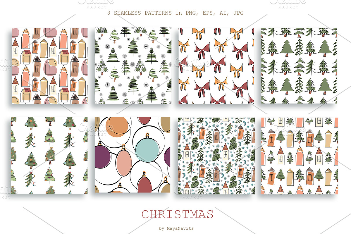 Christmas Collection, an Object Graphic by MayaNavits (Photo 3 of 14)
