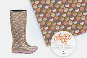 Fall Woodland Clipart & Patterns Kit, a Seasonal Illustration by KaramfilaS (Thumbnail 11 of 25)
