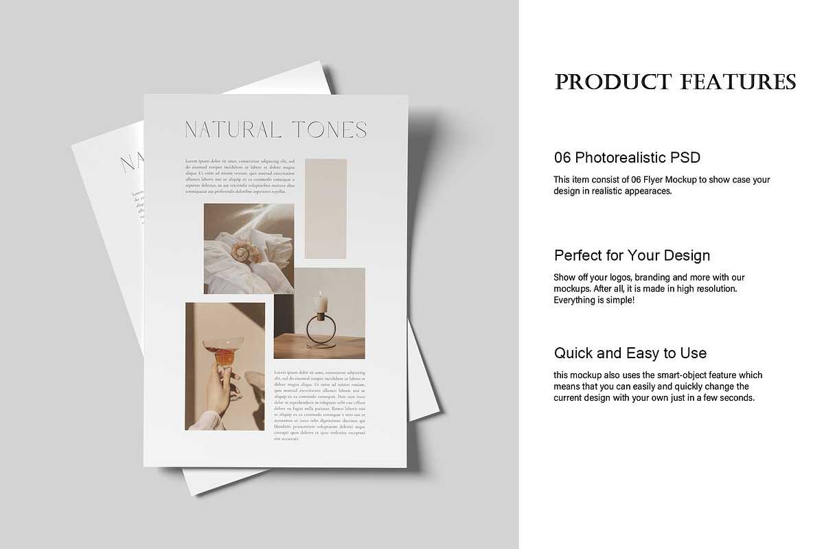 Flyer Mockup, a Books & Magazine Mockup by Lxadesign (Photo 4 of 9)
